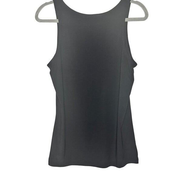 Express Womens L Black Rock & Luxe Tank Cyber Goth 90s Y2K Grunge Rockabilly - Picture 3 of 9